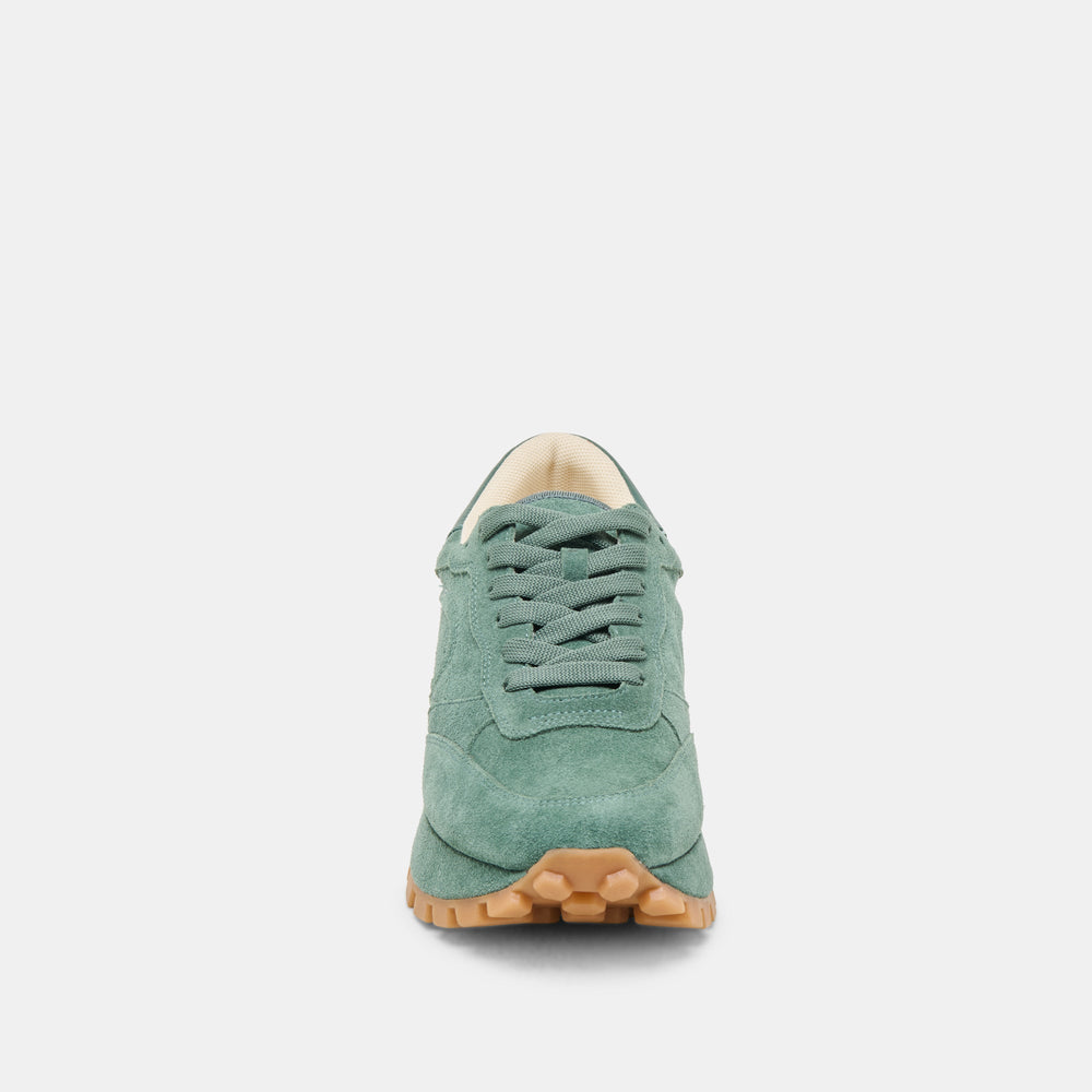 Dolce Vita SHOES | Tricia Dk Green Suede Sneakers