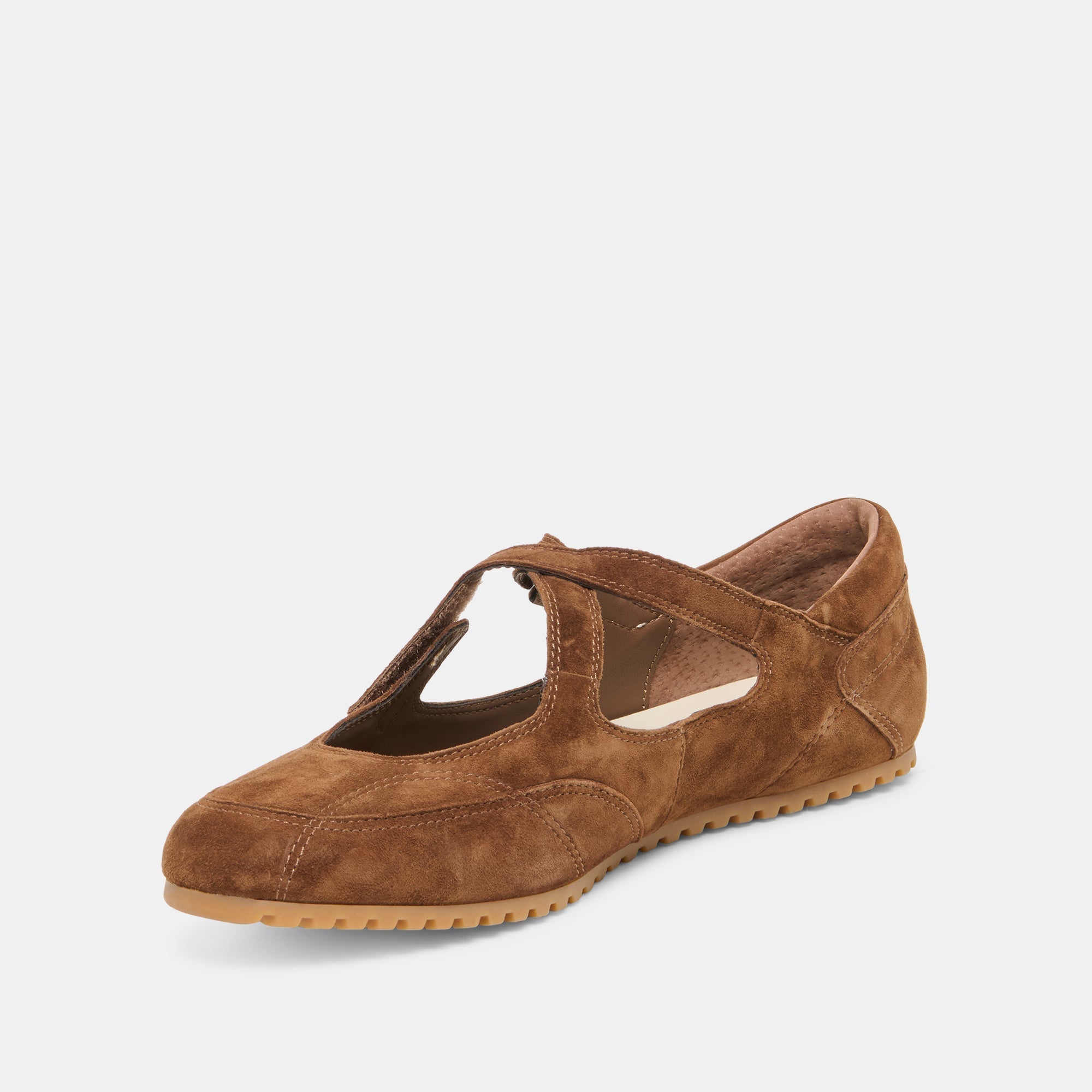 Dolce Vita SHOES | YONO Cocoa Suede Ballet Sneaker Flats