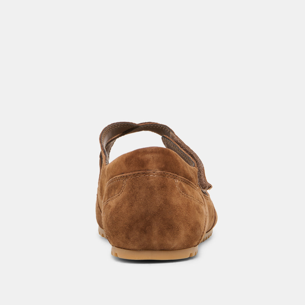 Dolce Vita SHOES | YONO Cocoa Suede Ballet Sneaker Flats