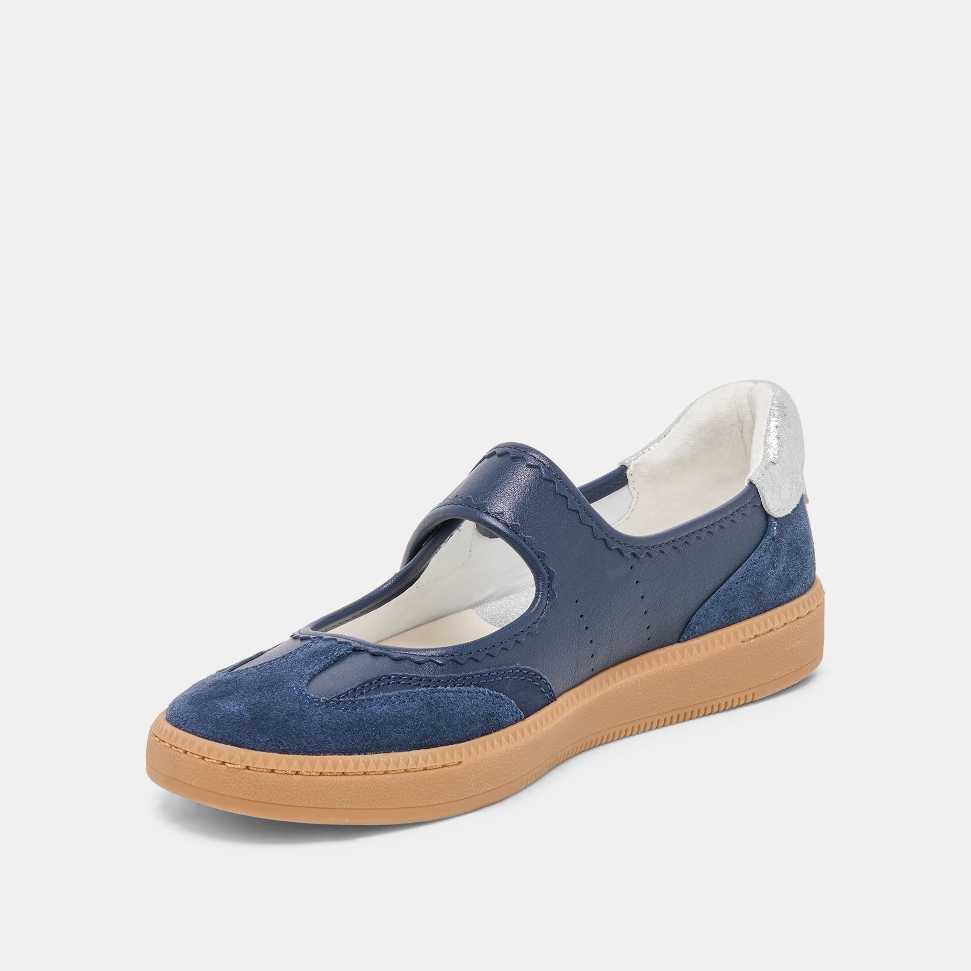 Dolce Vita SHOES | NANET Dk Navy Suede Mary-Jane Ballet Sneakers