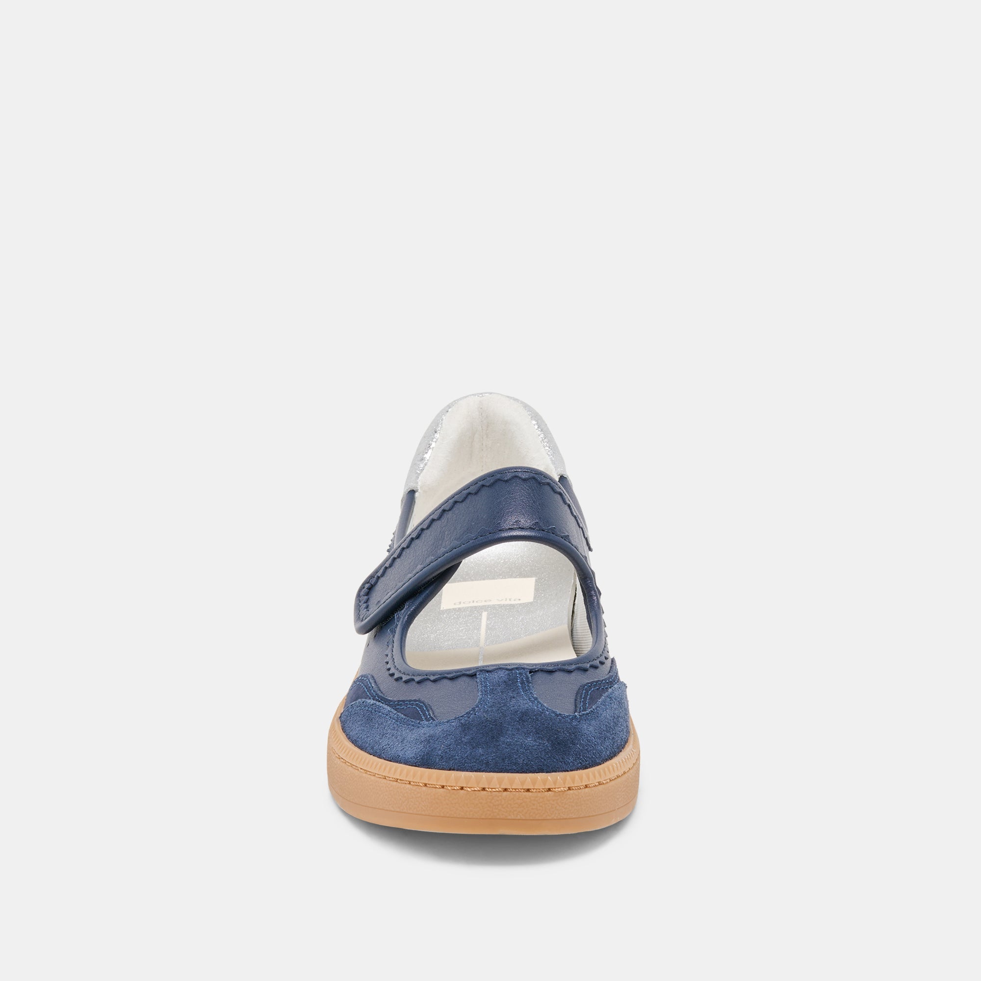 Dolce Vita SHOES | NANET Dk Navy Suede Mary-Jane Ballet Sneakers