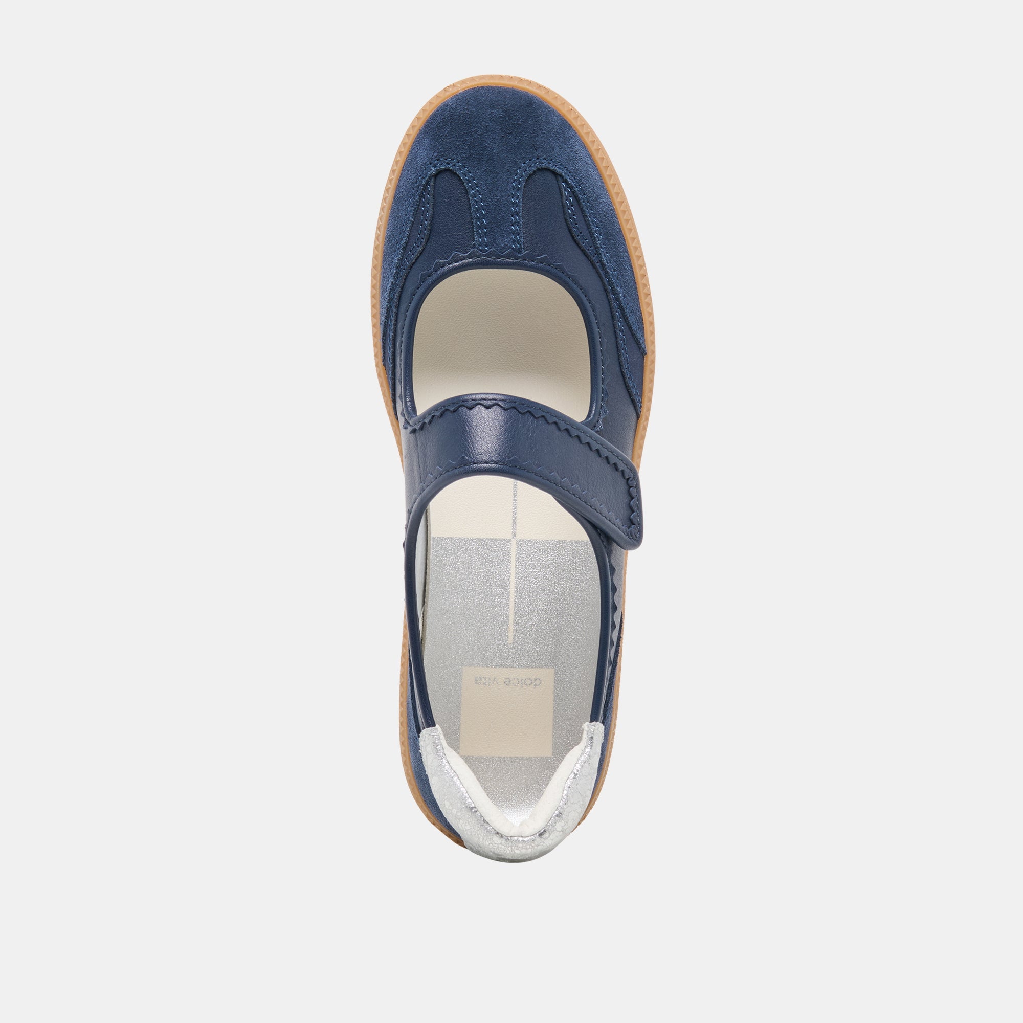 Dolce Vita SHOES | NANET Dk Navy Suede Mary-Jane Ballet Sneakers