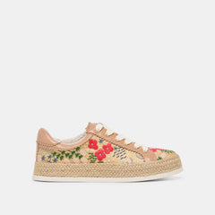 Dolce Vita SHOES | Azalia Sand Floral Raffia Heels