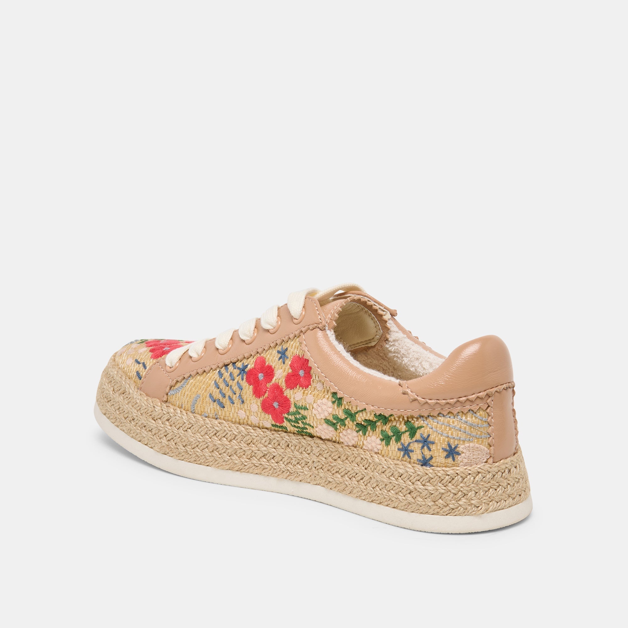 Dolce Vita SHOES | Azalia Sand Floral Raffia Heels