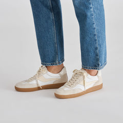 Dolce Vita SHOES | Notice White Dune Nylon Sneakers
