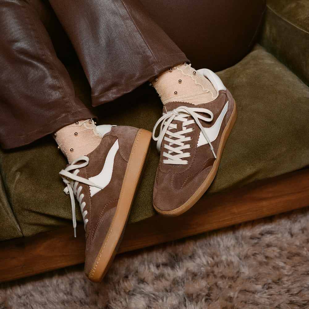 Dolce Vita SHOES | NOTICE SNEAKERS DK BROWN SUEDE
 – Dolce Vita
