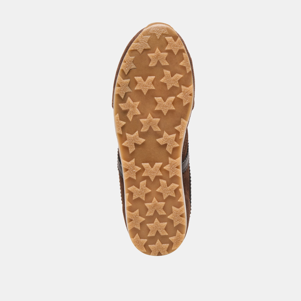 Dolce Vita SHOES | Viper Dk Brown Suede Sneakers