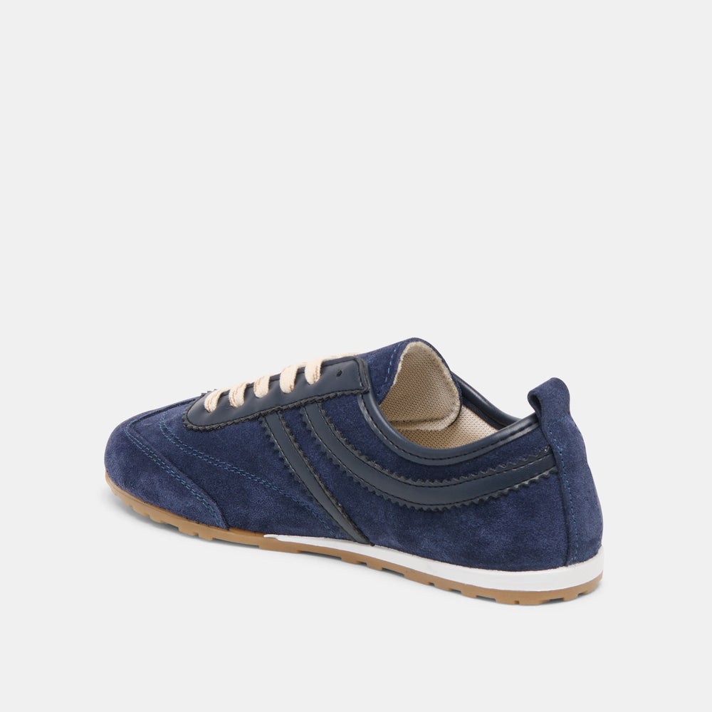 Dolce Vita SHOES | Viper Navy Suede Sneakers