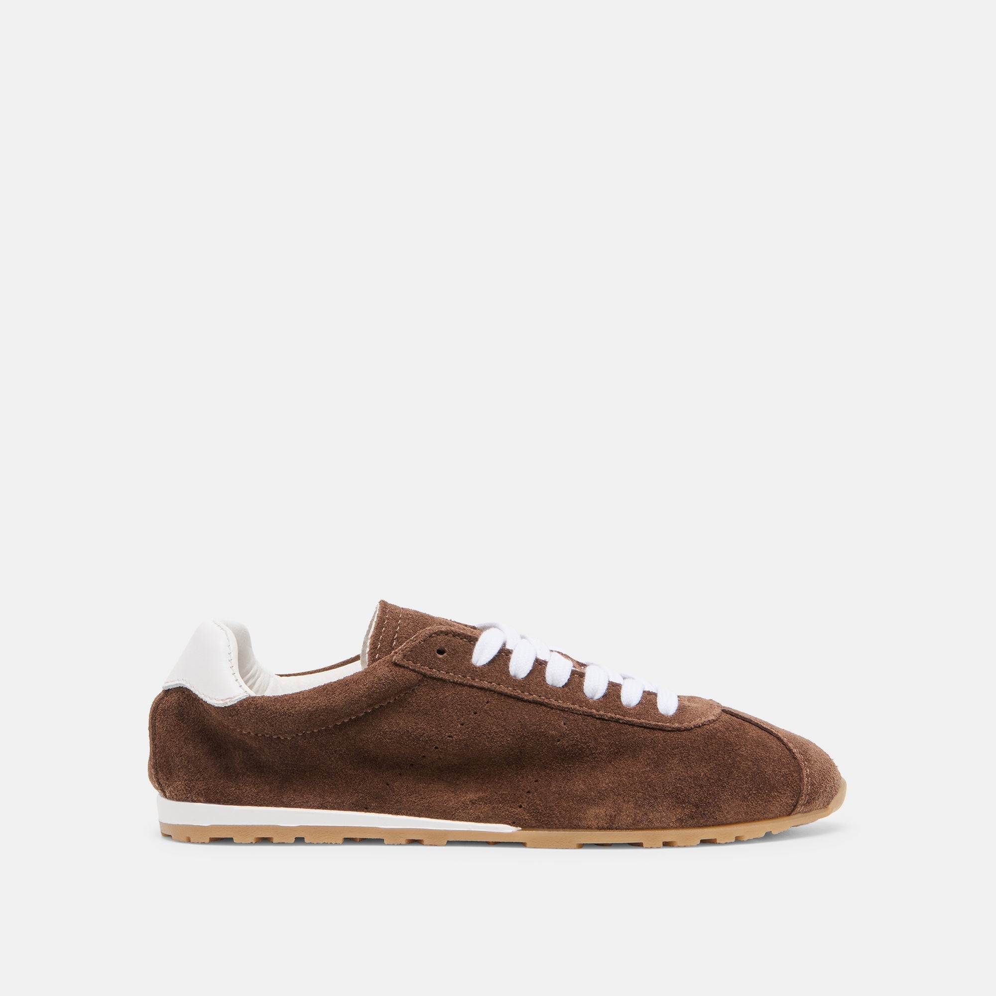 Dolce Vita SHOES | Serina Dk Brown Suede Sneakers