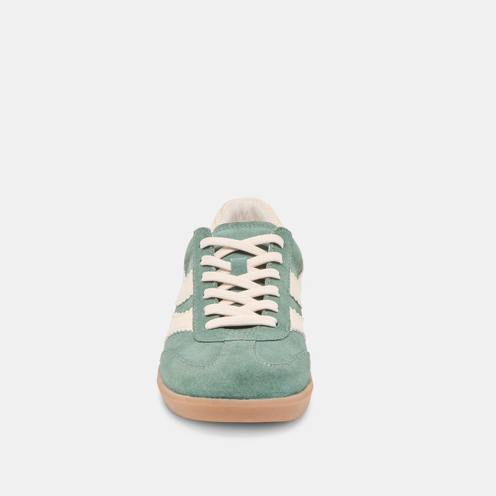 Dolce Vita SHOES | Merit Dk Green Suede Sneakers