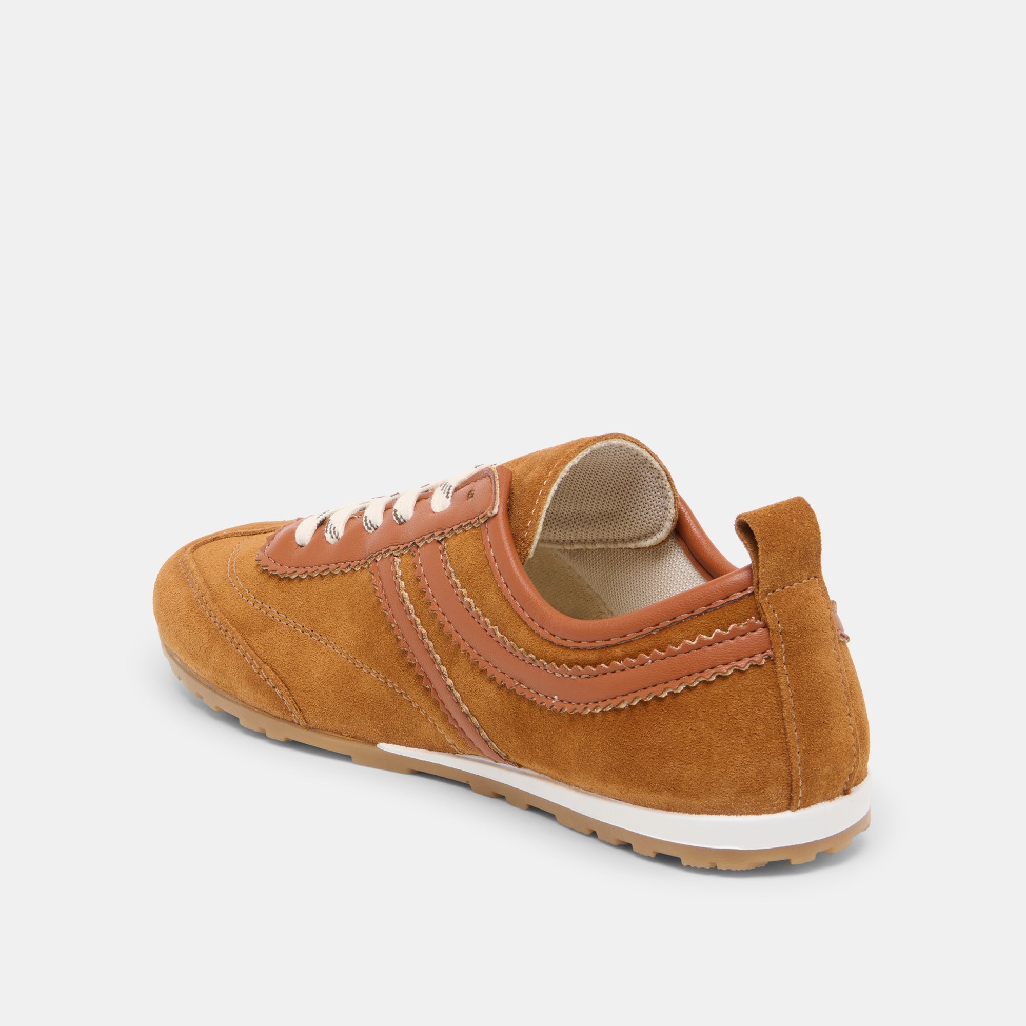 Dolce Vita SHOES | Viper Cognac Suede Sneakers