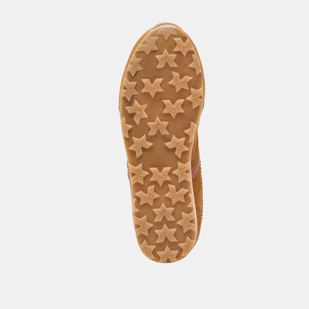 Dolce Vita SHOES | Viper Cognac Suede Sneakers