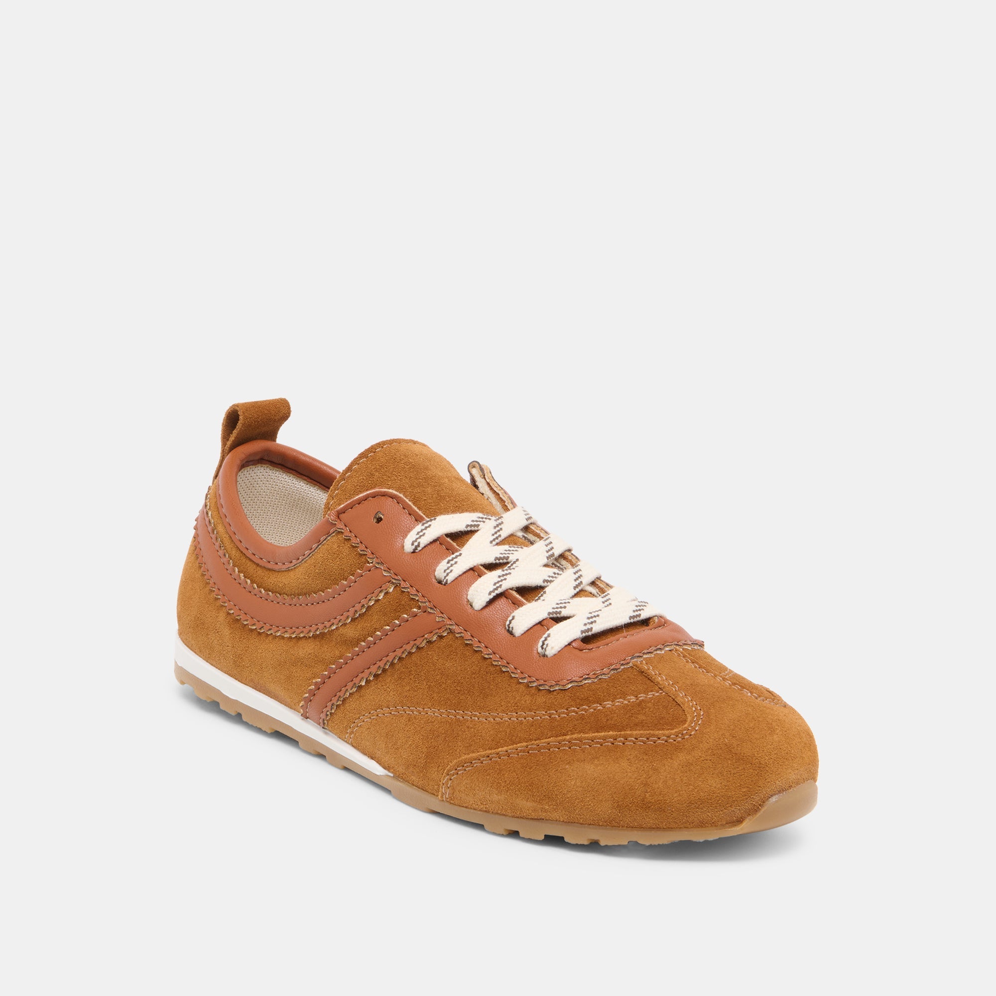 Dolce Vita SHOES | Viper Cognac Suede Sneakers