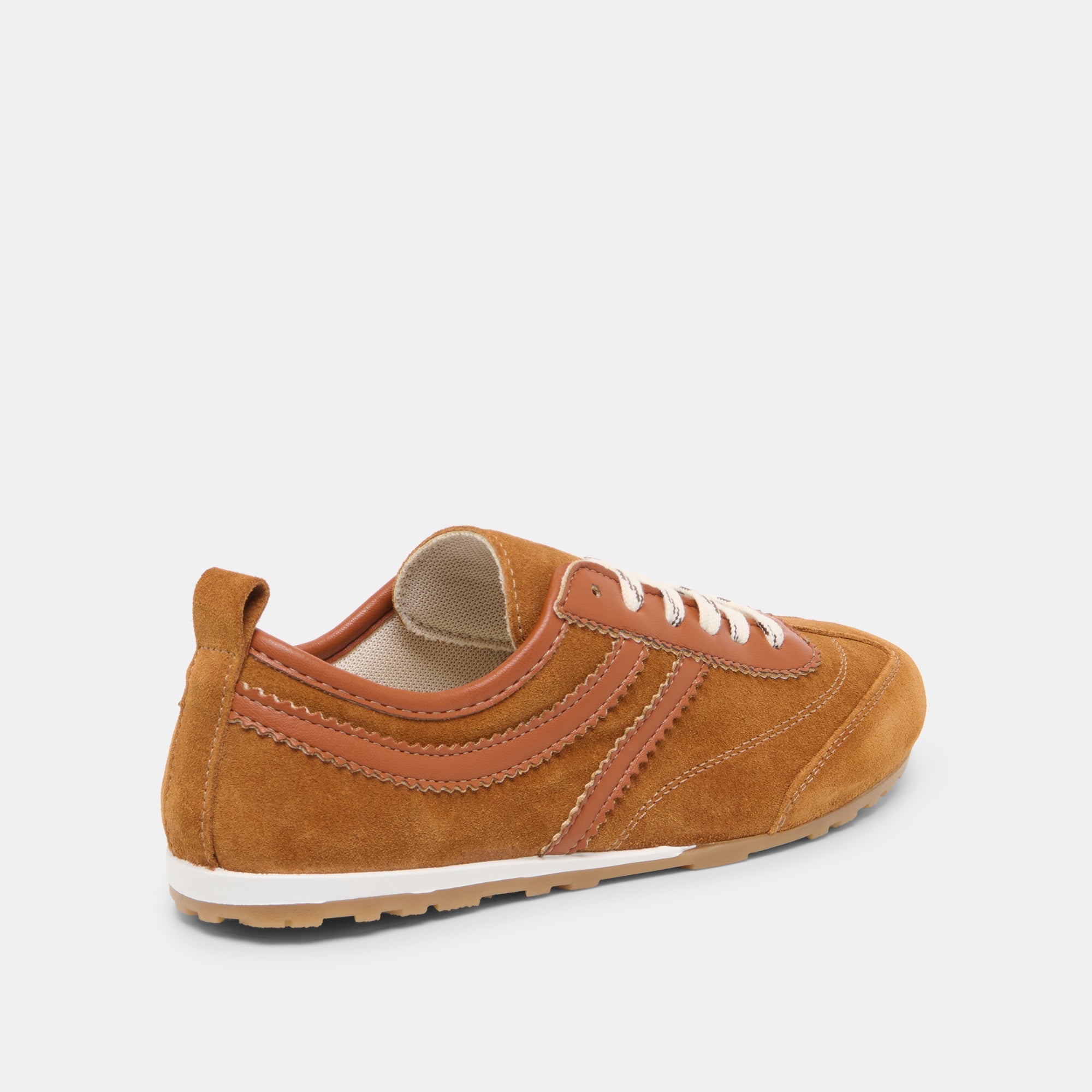 Dolce Vita SHOES | Viper Cognac Suede Sneakers