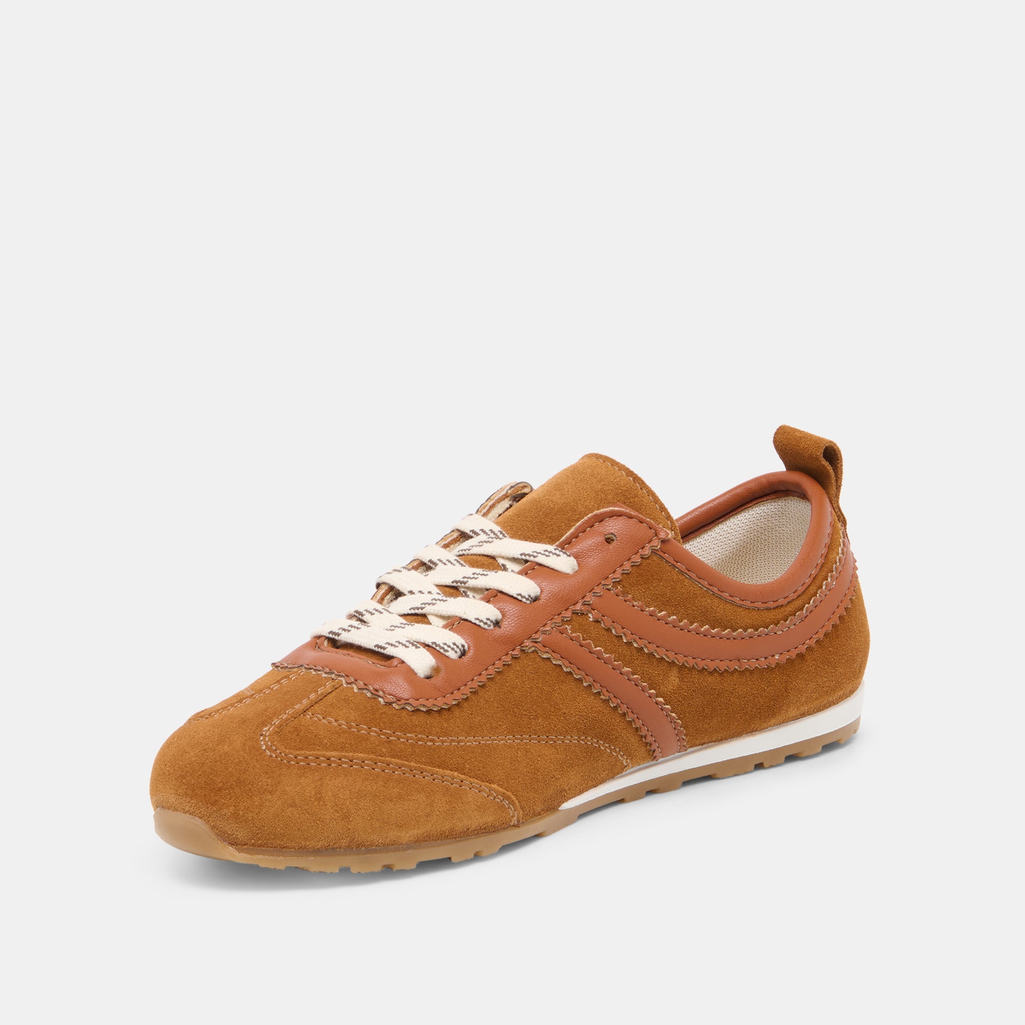 Dolce Vita SHOES | Viper Cognac Suede Sneakers