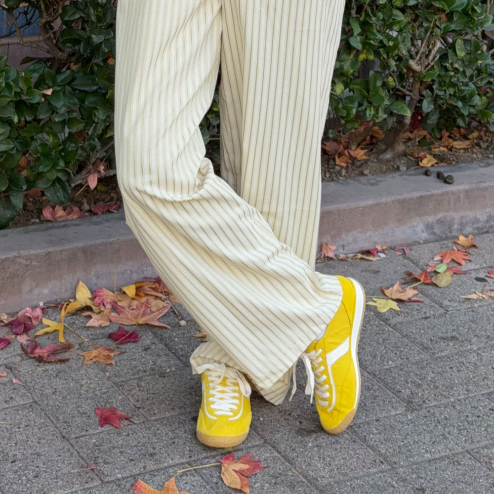 Dolce Vita SHOES | Sariya Yellow Nylon Sneakers