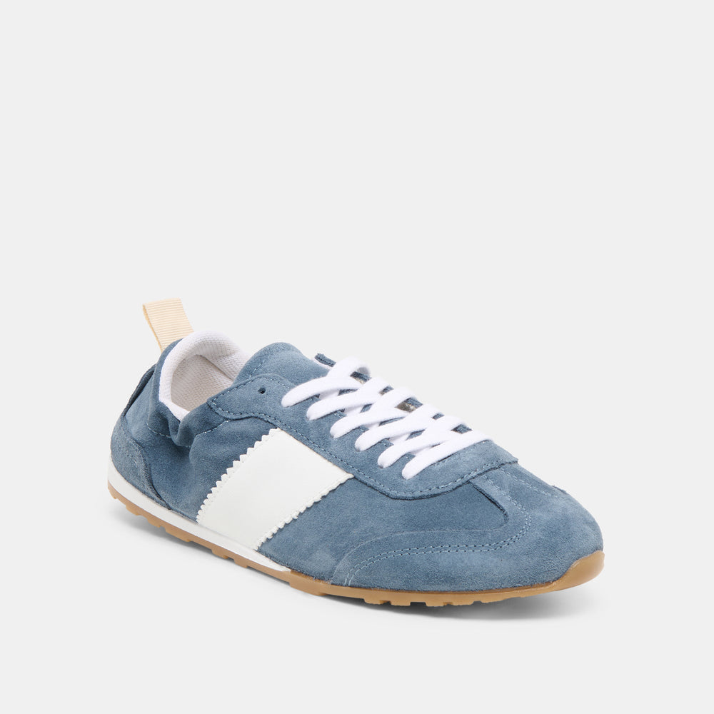 Dolce Vita SHOES | Shyla Blue Suede Sneakers
