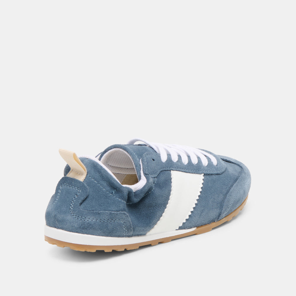 Dolce Vita SHOES | Shyla Blue Suede Sneakers