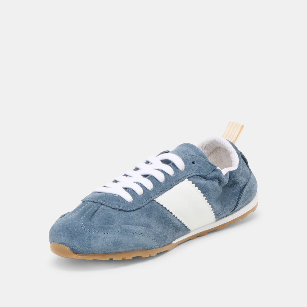 Dolce Vita SHOES | Shyla Blue Suede Sneakers