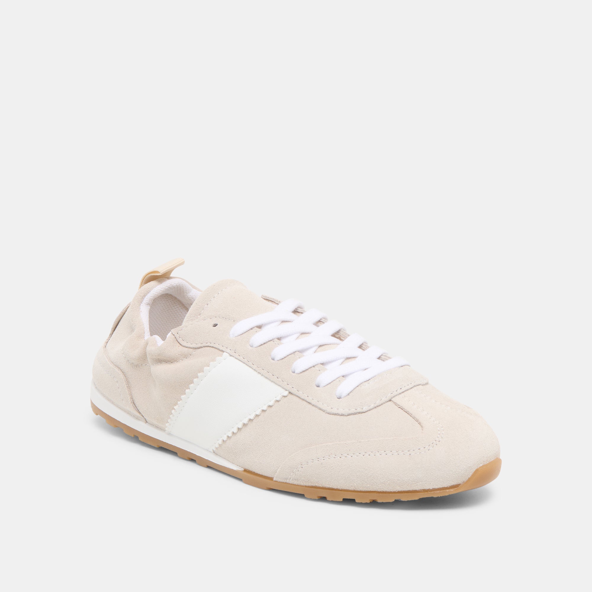 Dolce Vita SHOES | Shyla Taupe Suede Sneakers