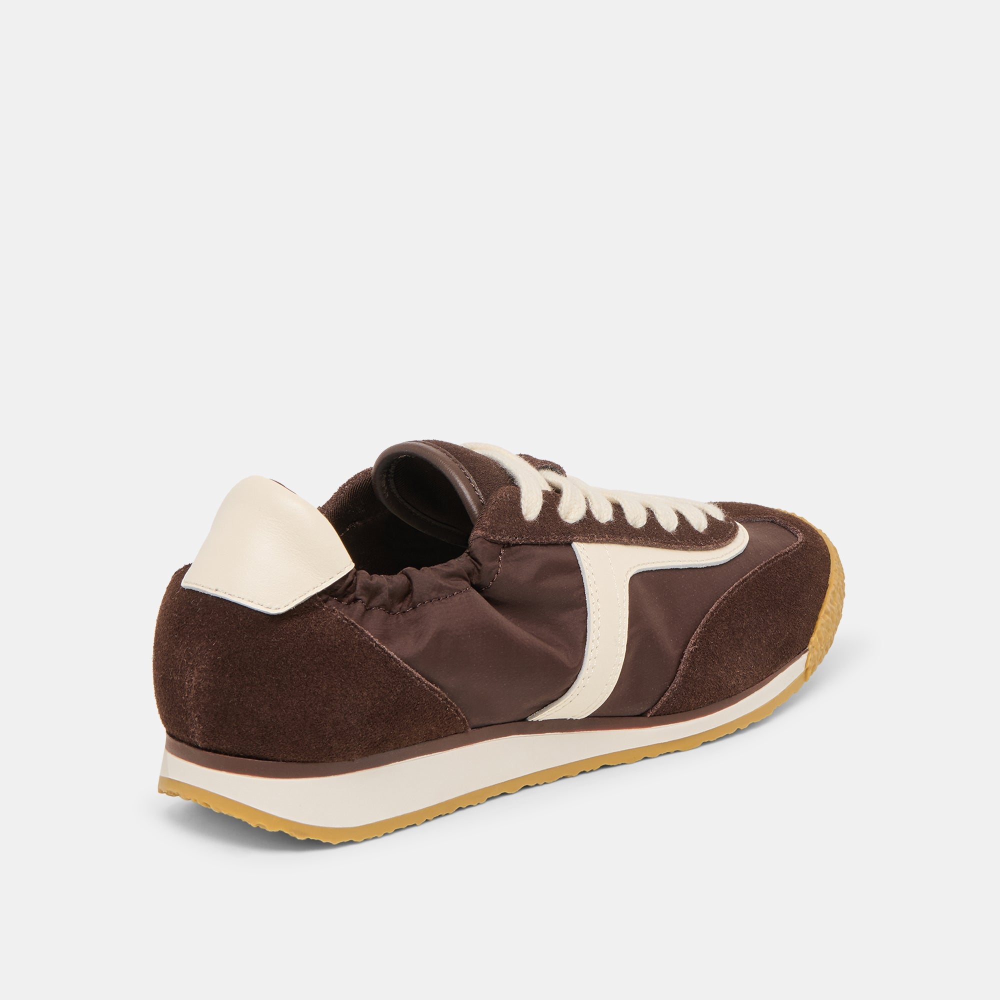 Dolce Vita SHOES | Sariya Dk Brown Nylon Sneakers