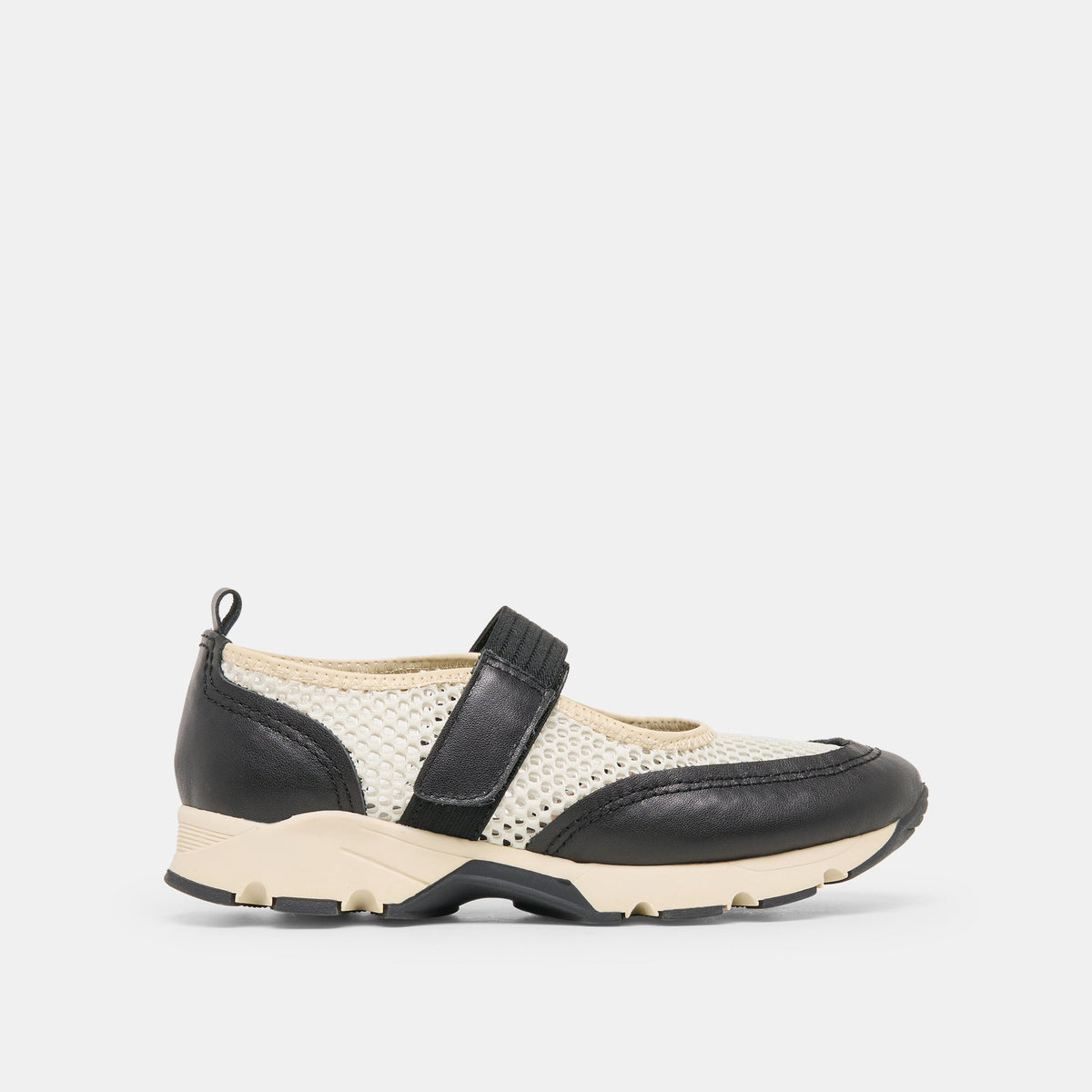 Dolce Vita SHOES | Seline White Black Mesh Sneakers