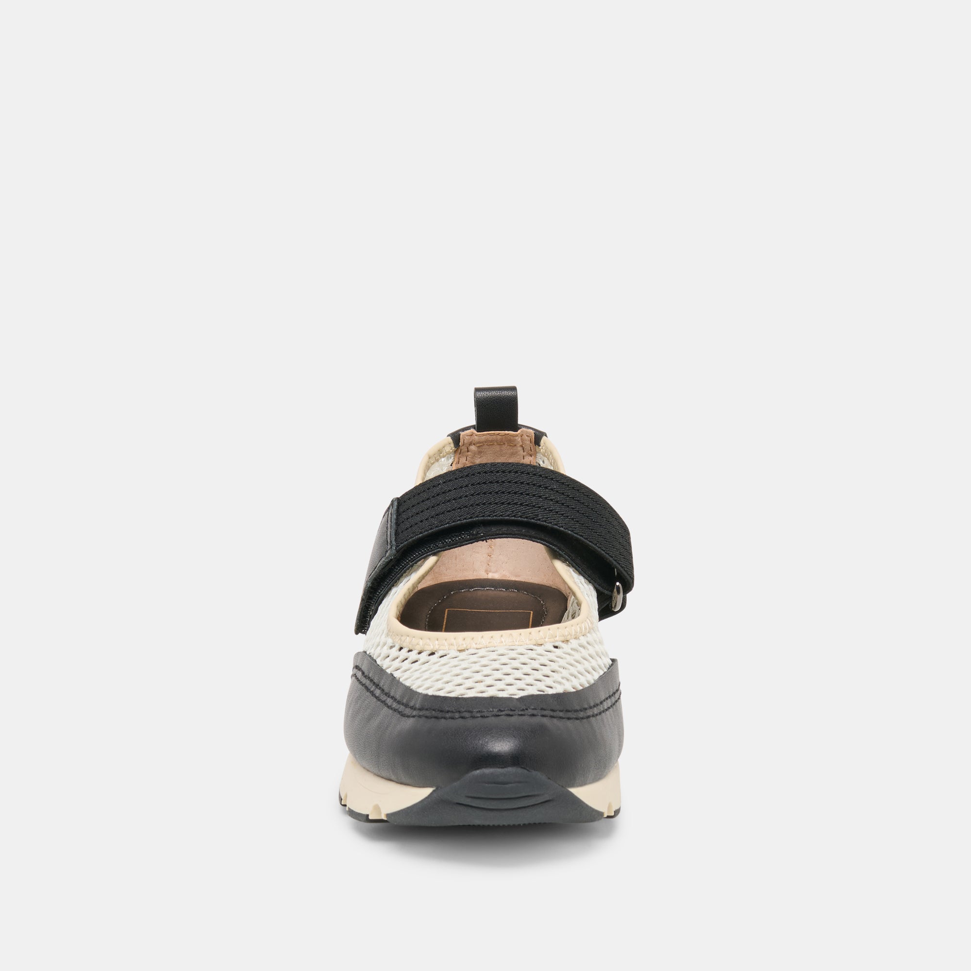 Dolce Vita SHOES | Seline White Black Mesh Sneakers
