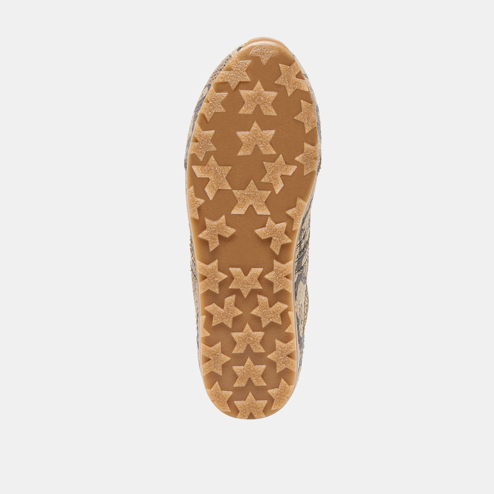 Dolce Vita SHOES | Viper Snake Print Embossed Leather Sneakers