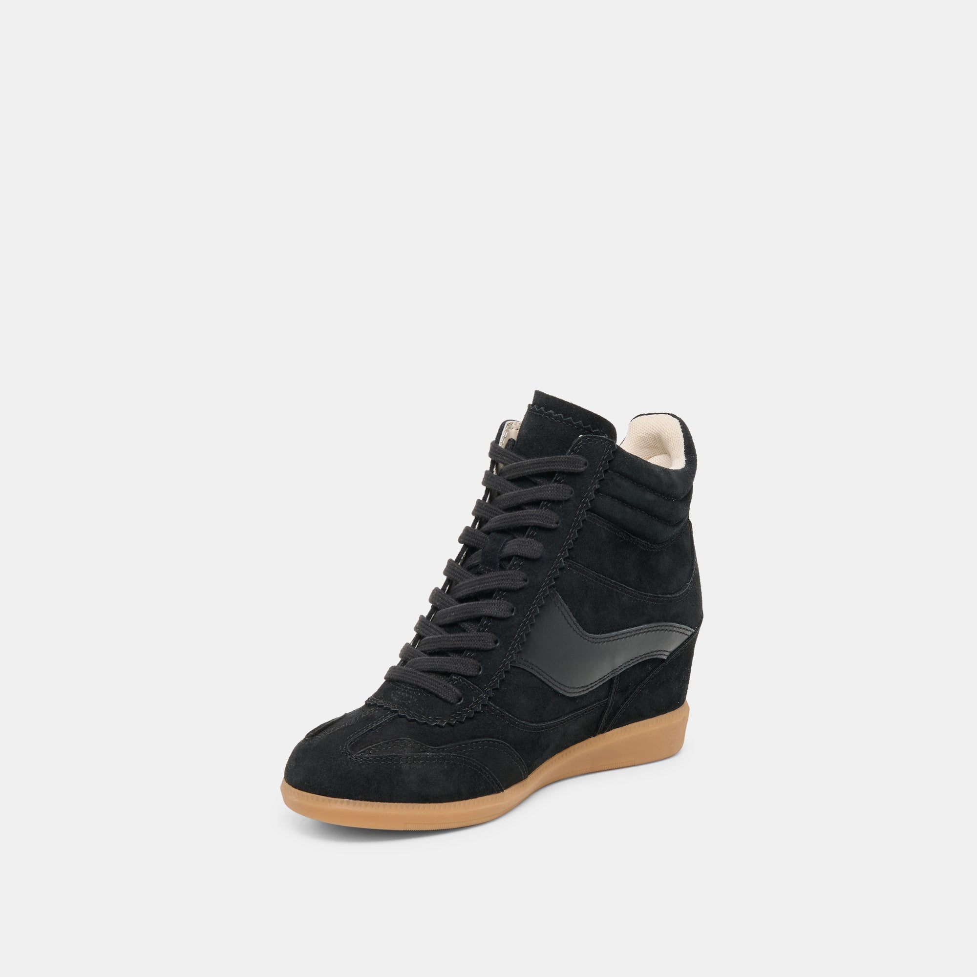 Dolce Vita SHOES | Issac Onyx Suede Sneakers