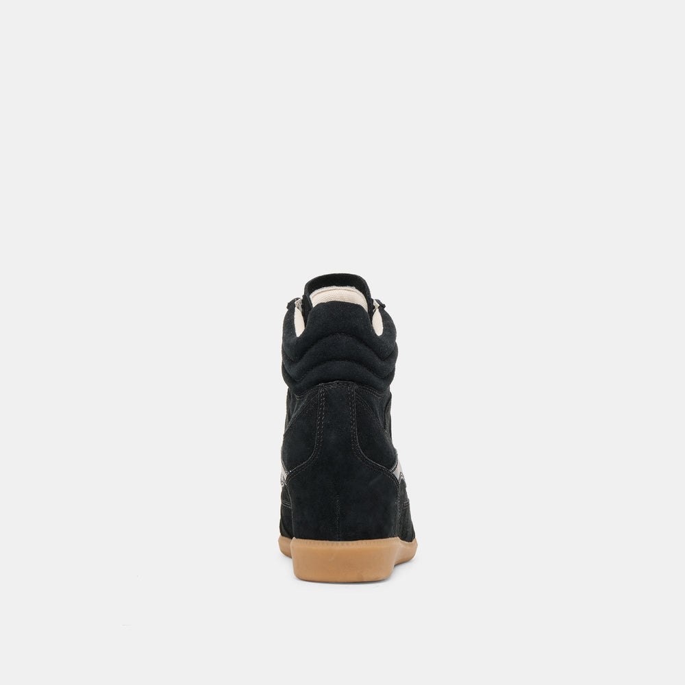 Dolce Vita SHOES | Issac Onyx Suede Sneakers