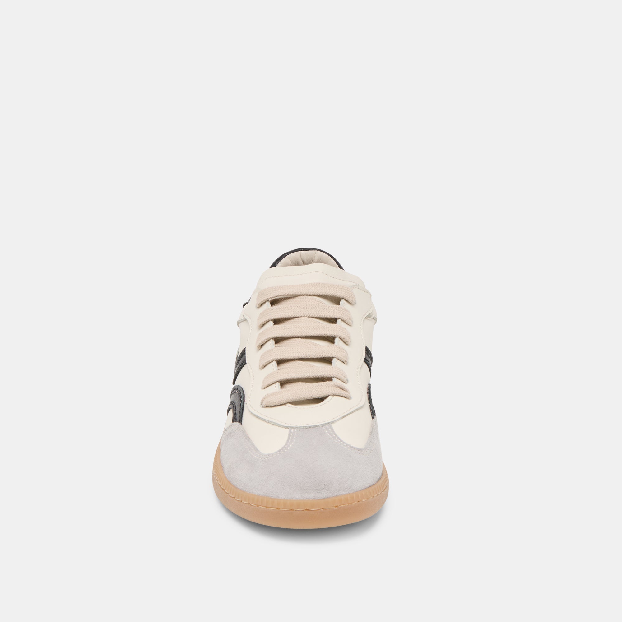 Dolce Vita SHOES | Rebel White Black Leather Sneakers