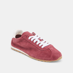 Dolce Vita SHOES | Serina Burgundy Suede Sneakers