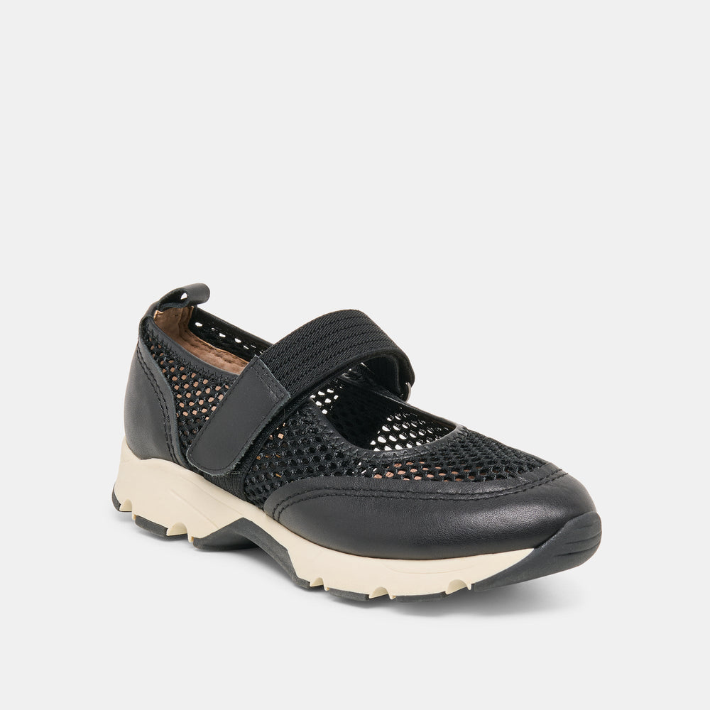 Dolce Vita SHOES | Seline Black Mesh Sneakers