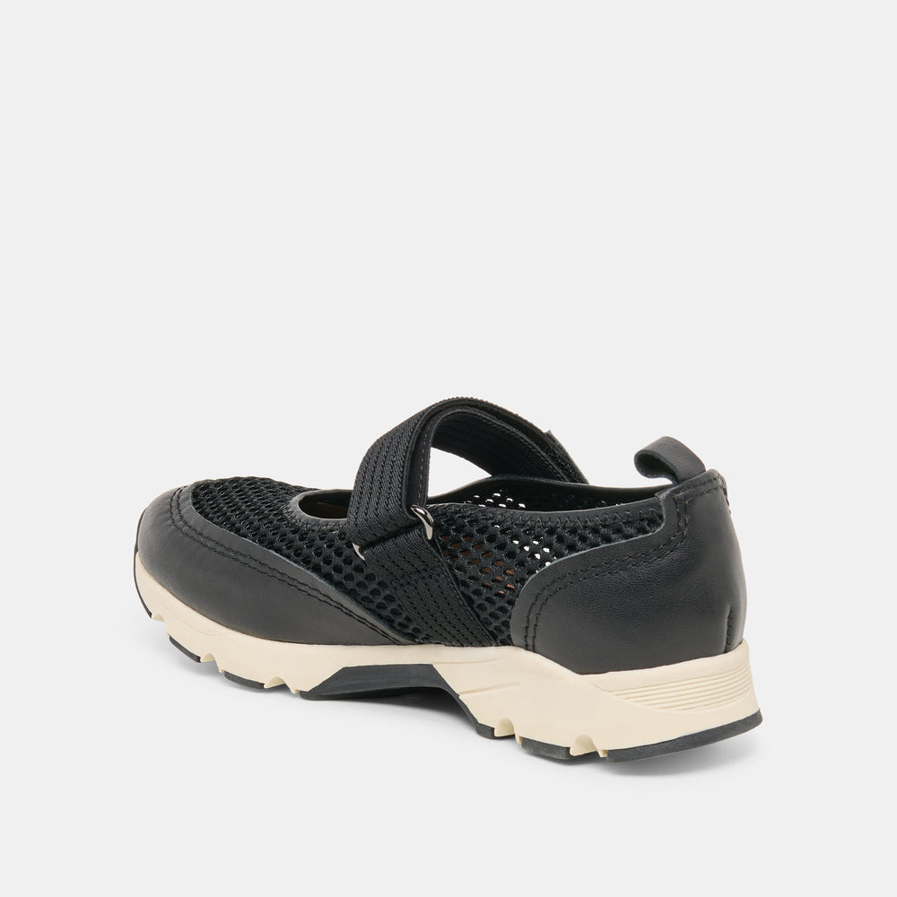 Dolce Vita SHOES | Seline Black Mesh Sneakers