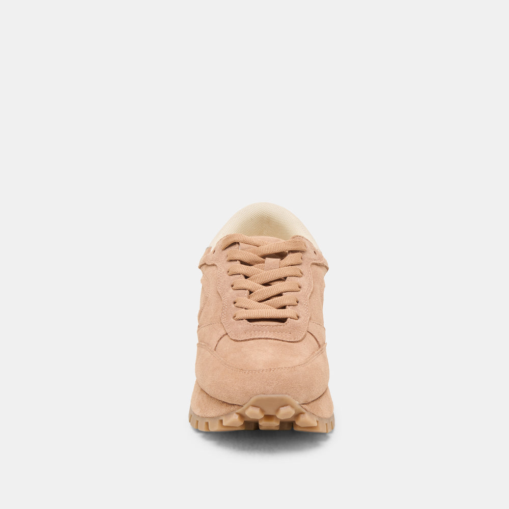 Dolce Vita SHOES | Tricia Toffee Suede Sneakers