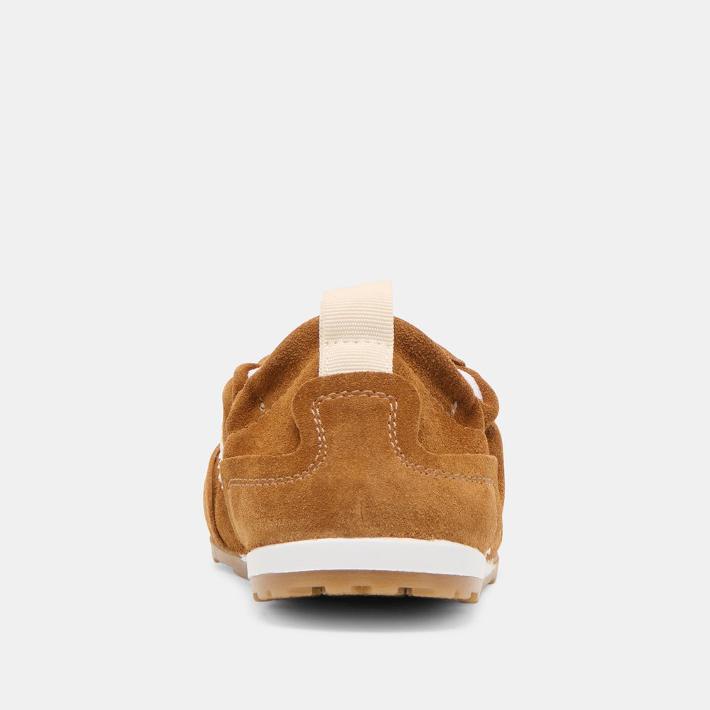 Dolce Vita SHOES | Shyla Cognac Suede Sneakers