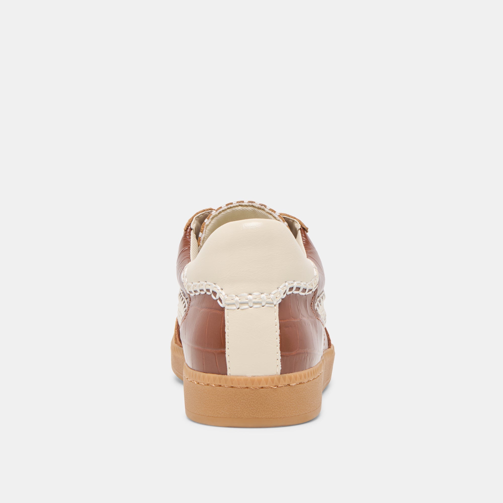 Dolce Vita SHOES | NOTICE STITCH SNEAKERS COGNAC CROCO EMBOSSED LEATHER
 – Dolce Vita
