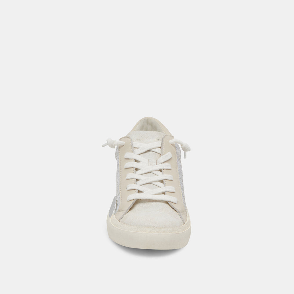 Dolce Vita SHOES | Zina Sneakers Chrome Distressed Leather | Chrome Leather Sneakers
 – Dolce Vita