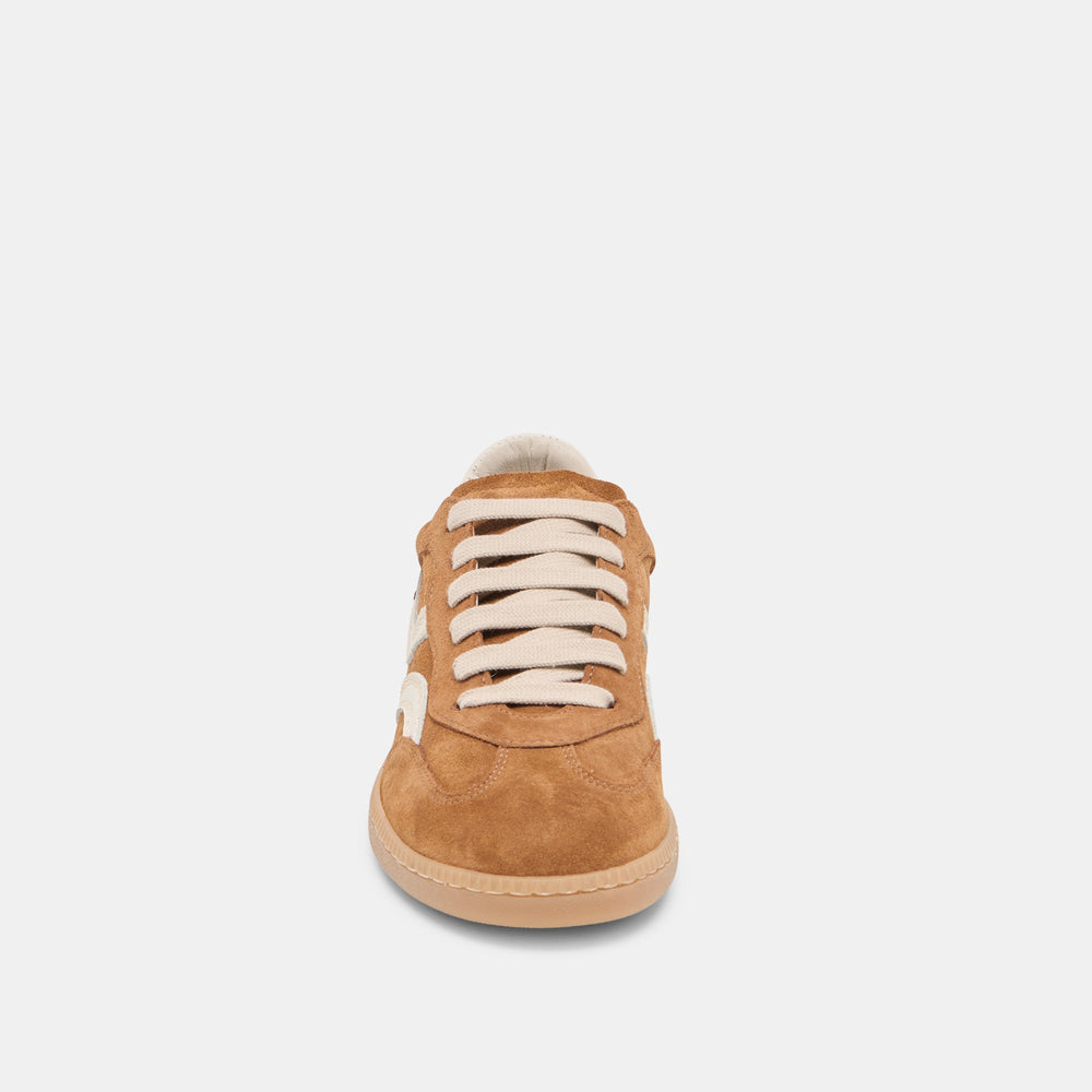 Dolce Vita SHOES | Rebel Pecan Suede Sneakers