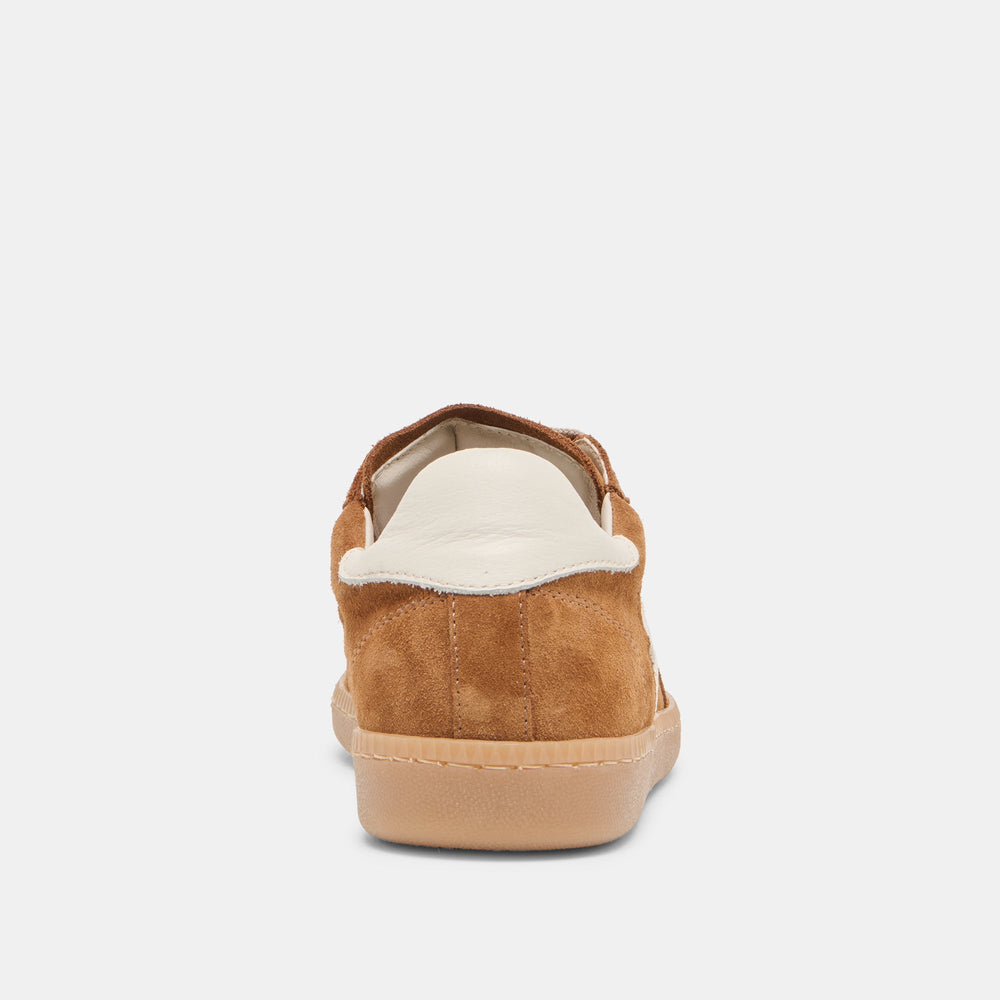 Dolce Vita SHOES | Rebel Pecan Suede Sneakers