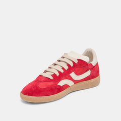 Dolce Vita SHOES | Rebel Crimson Nylon Sneakers