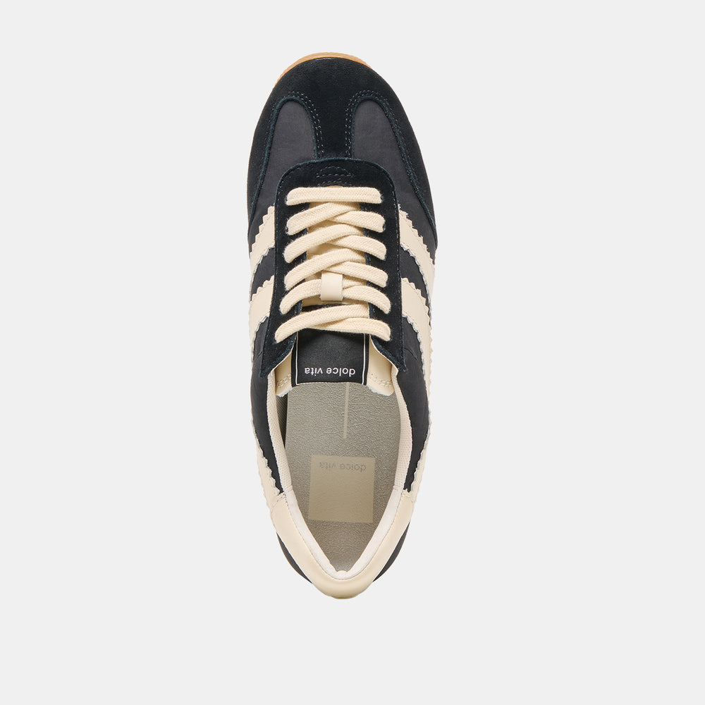 Dolce Vita SHOES | Limit Black Nylon Sneakers