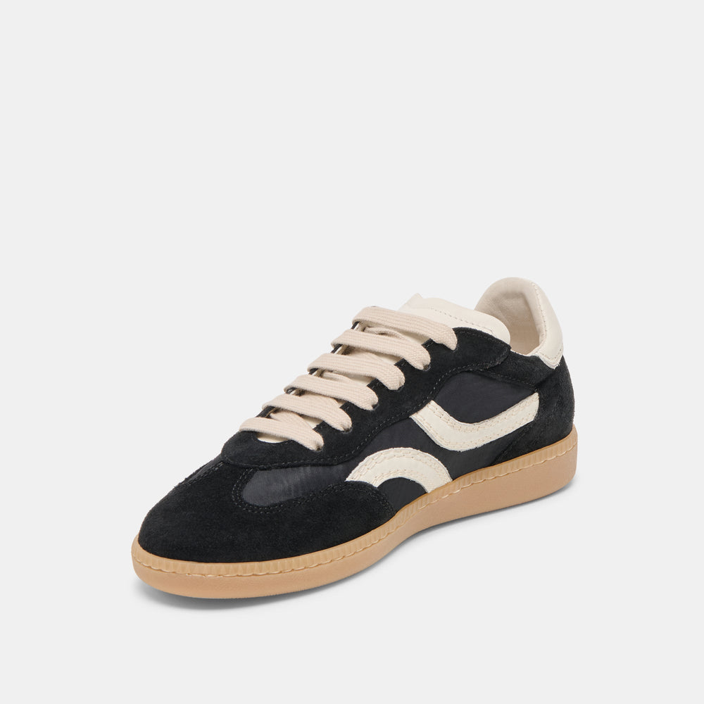 Dolce Vita SHOES | Rebel Black Nylon Sneakers