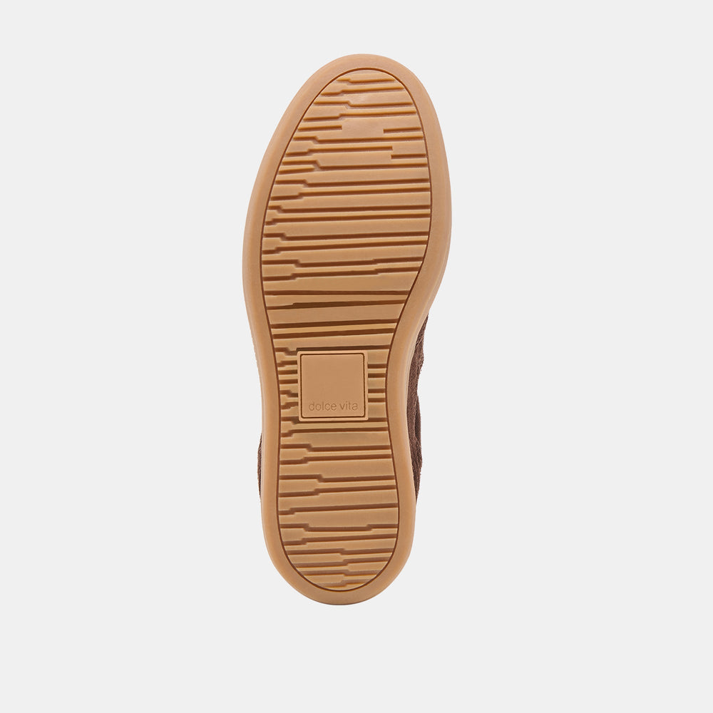 Dolce Vita SHOES | Naomy H2O Waterproof Dk Brown Suede Sneakers
