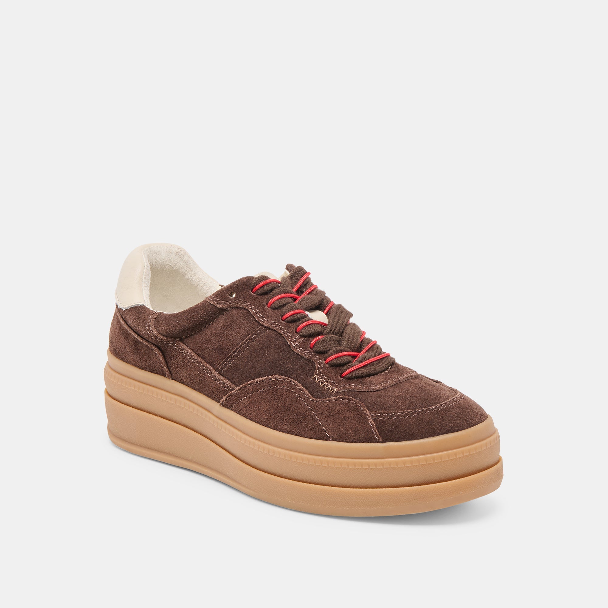 Dolce Vita SHOES | Naomy H2O Waterproof Dk Brown Suede Sneakers