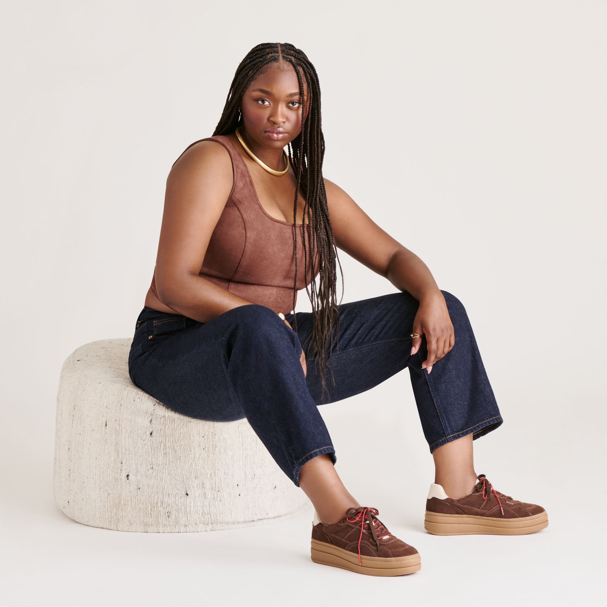 Dolce Vita SHOES | Naomy H2O Waterproof Dk Brown Suede Sneakers