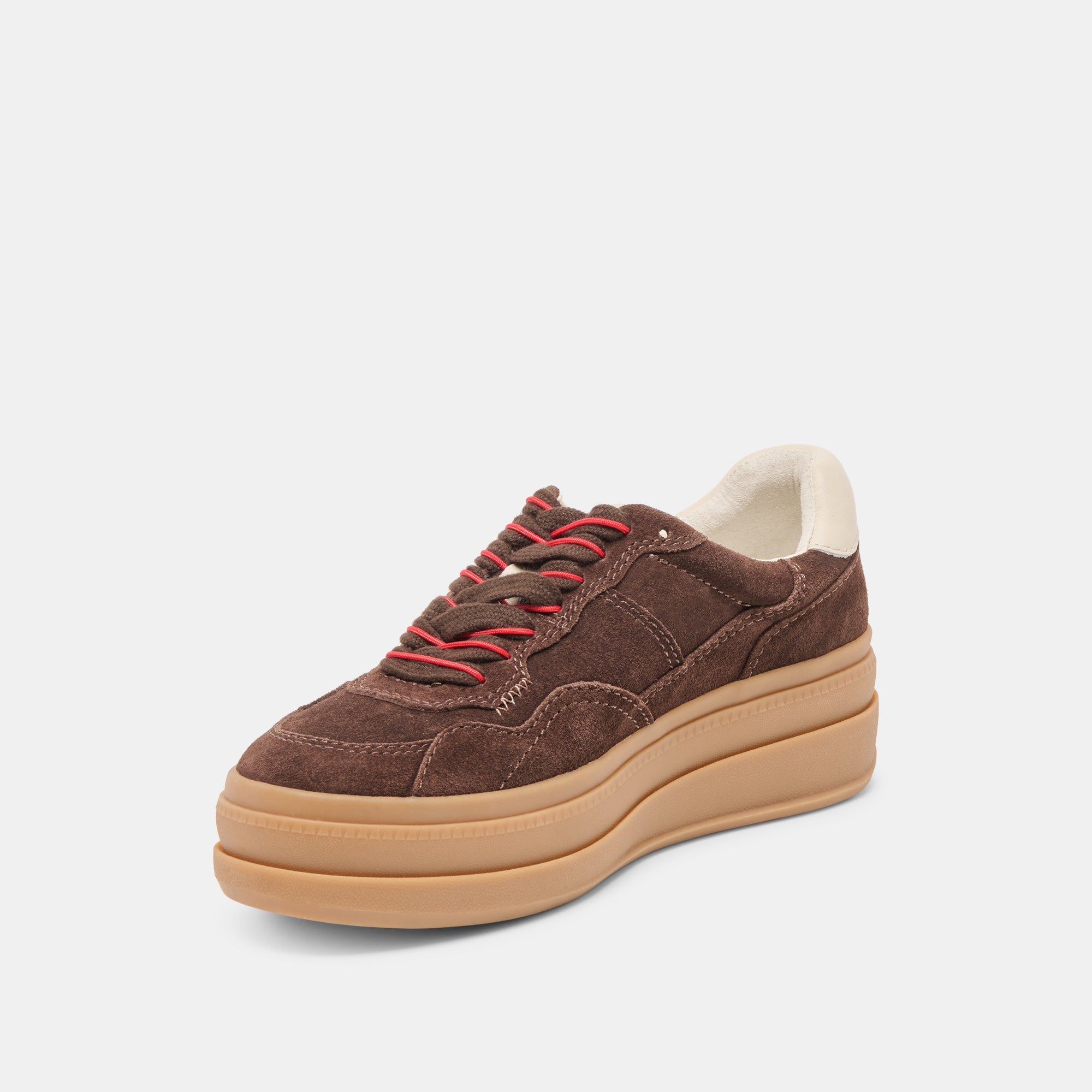 Dolce Vita SHOES | Naomy H2O Waterproof Dk Brown Suede Sneakers