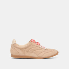 Dolce Vita SHOES | Laini Camel Suede Sneakers