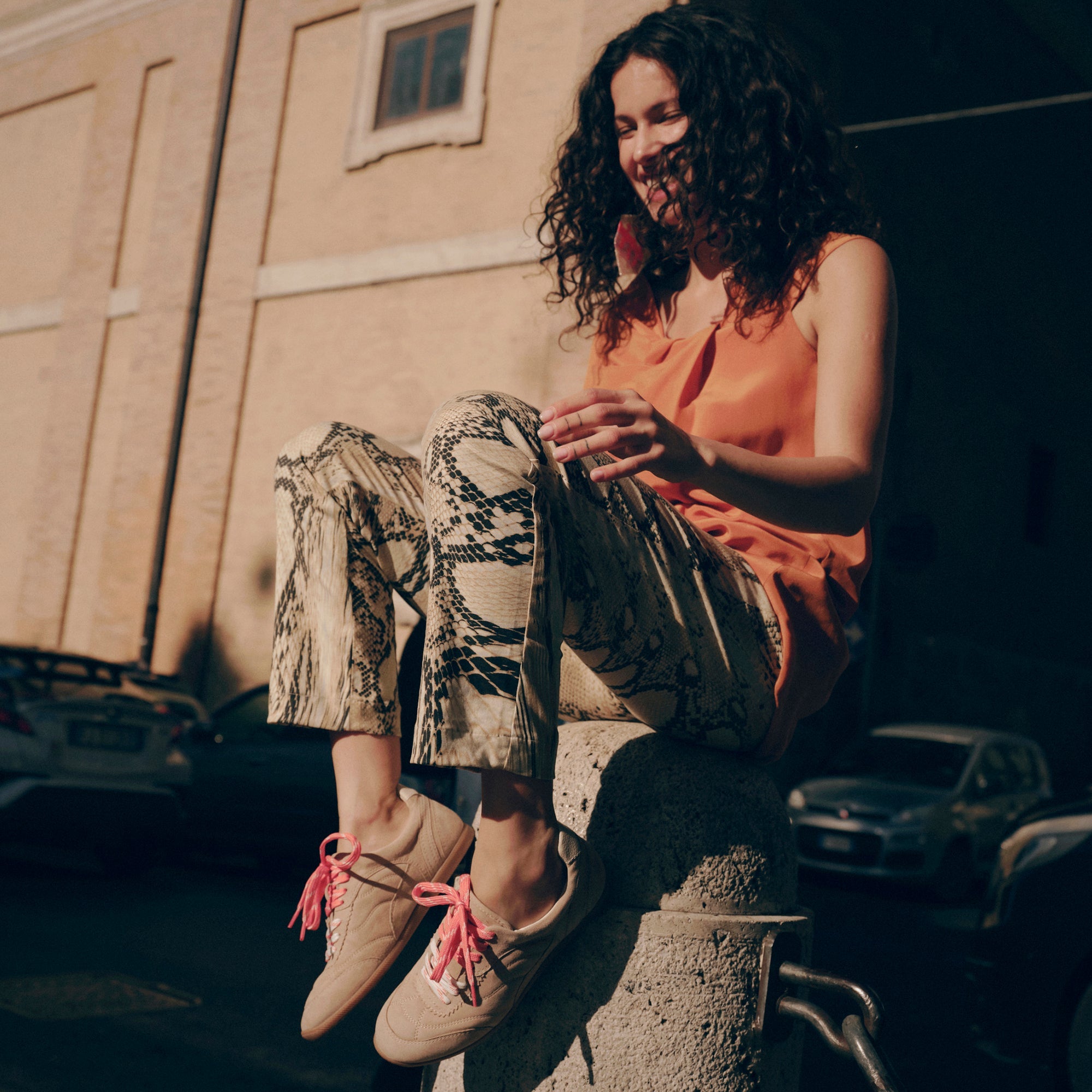 Dolce Vita SHOES | Laini Camel Suede Sneakers