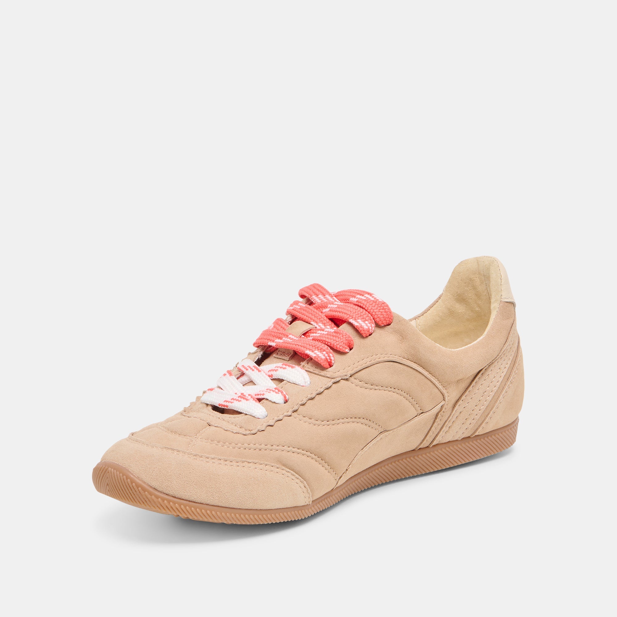 Dolce Vita SHOES | Laini Camel Suede Sneakers